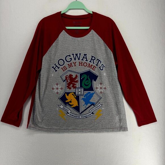 Harry Potter Wizarding World Long Sleeve Lightweight Tshirt Mens Size XL - Picture 6 of 10